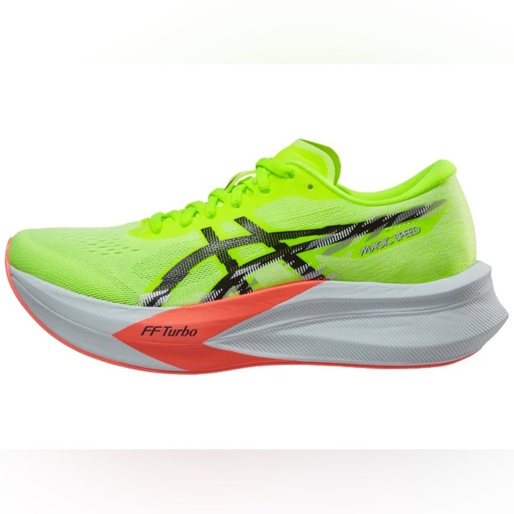 ASICS Magic Speed 4 Women's Running Shoes - Safety Yellow/Black
